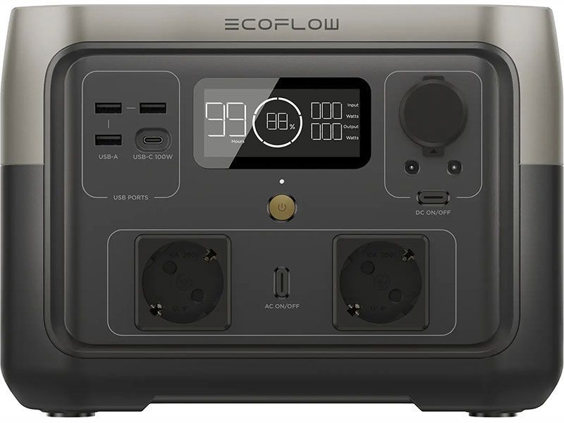 Зарядная станция EcoFlow River 2 MAX EFR610 750w 512 Wh 000045423 фото