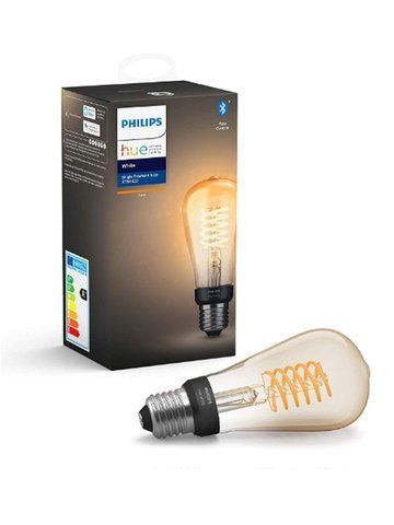 Светодиодная лампа Philips Hue White E27 ST64 новый LPNHE452210981 35е 000023124 фото