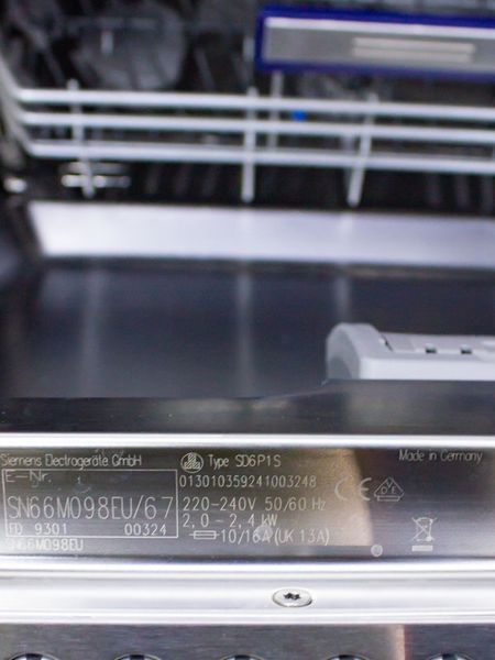 Посудомоечная машина Siemens SN66MO98 EU 67 000028741 фото