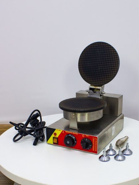Вафельниця для конусних вафель Jiawanshun NP 601 1000w sn 601007 продам LPNHK033870570 329д 000018531 фото