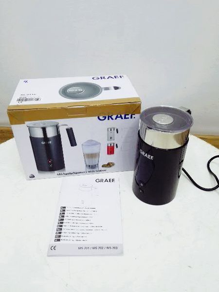 Спінювач молока Graef MS 702 600w бу (без коробки) LPNHE588379458 116е 000033119 фото