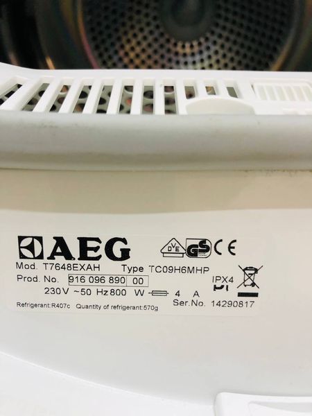 Сушильная машина AEG Protex T7648EXAH 000042377 фото
