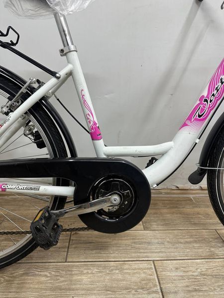 Велосипед 26 Comfort Bicycle белый дамка алюм 000046471 фото