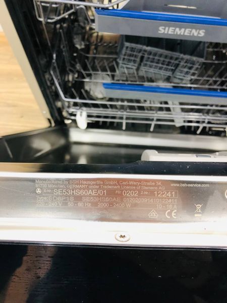 Посудомоечная машина Siemens SE53HS60AE 01 000040940 фото