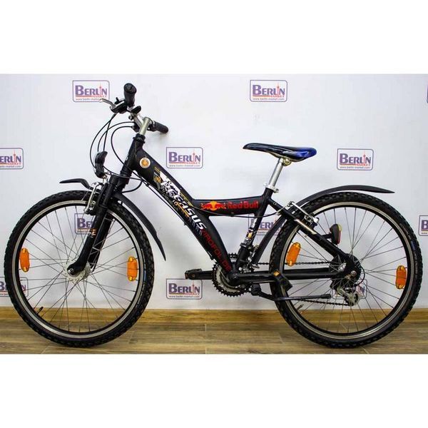 Велосипед 24 Pegasus Milano Red Bull горный Y черный 000009540 фото