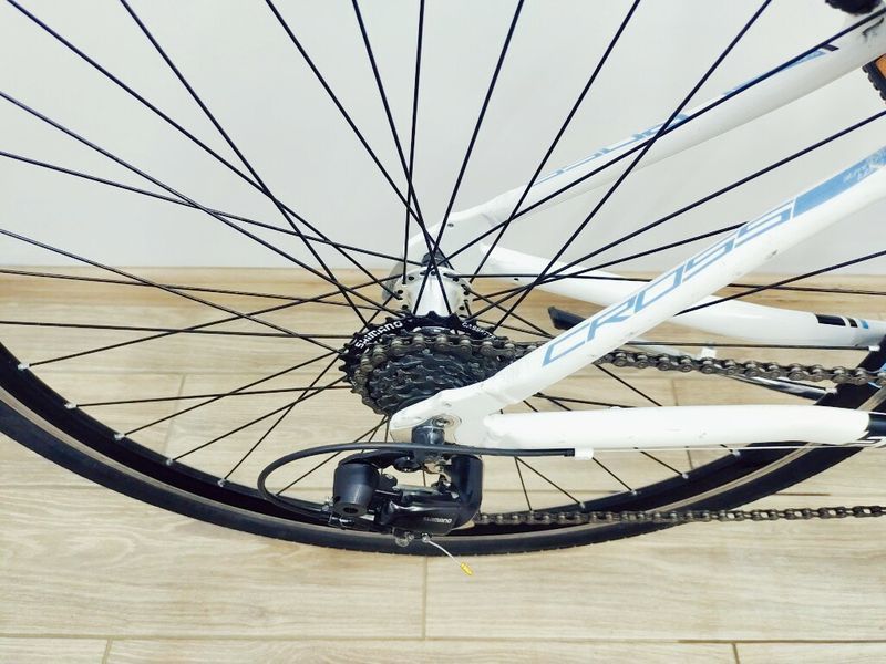 Велосипед 28 Lapierre Cross100 дамка білий алюм 000038582 фото
