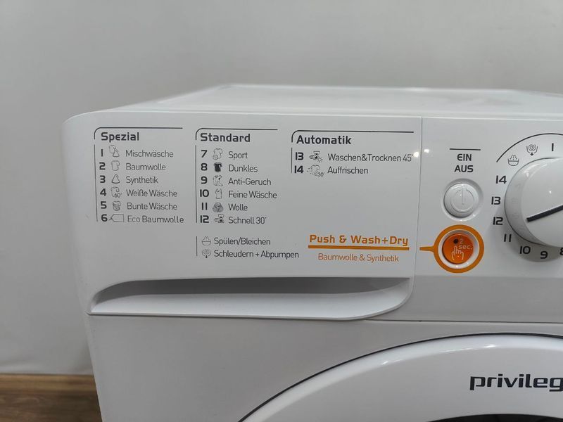 Стиральная машина с сушкой Privileg PWWTX86G4 8+6kg 1850W sn 859991546820 000050345 фото