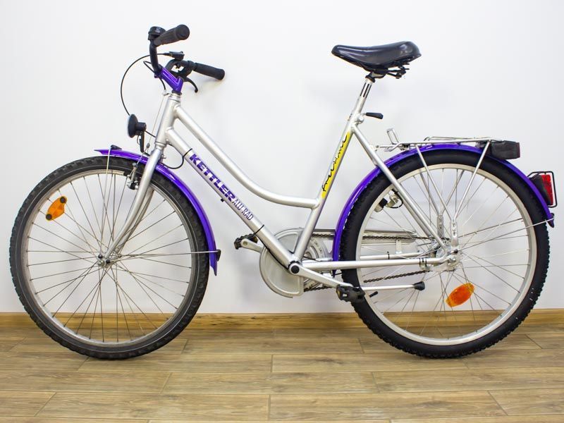 Велосипед 26 Kettler alu rad дамка сірий алюміній 000021099 фото