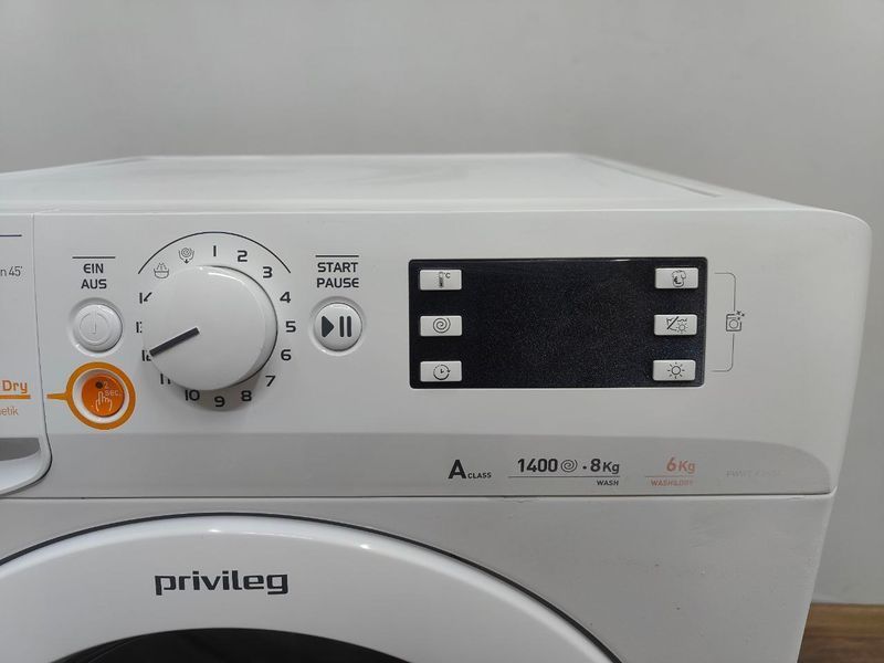 Стиральная машина с сушкой Privileg PWWTX86G4 8+6kg 1850W sn 859991546820 000050345 фото