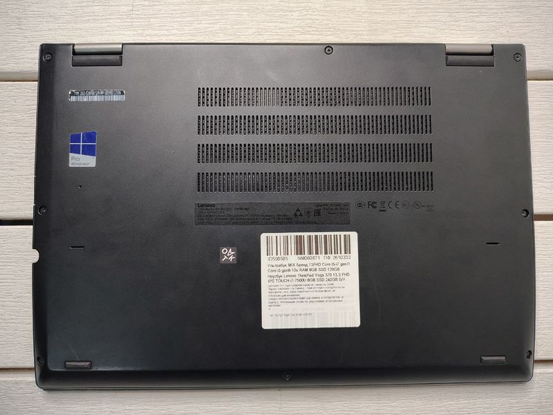 Ноутбук Lenovo ThinkPad Yoga 370 13.3 FHD бат до 2 часов 000051983 фото