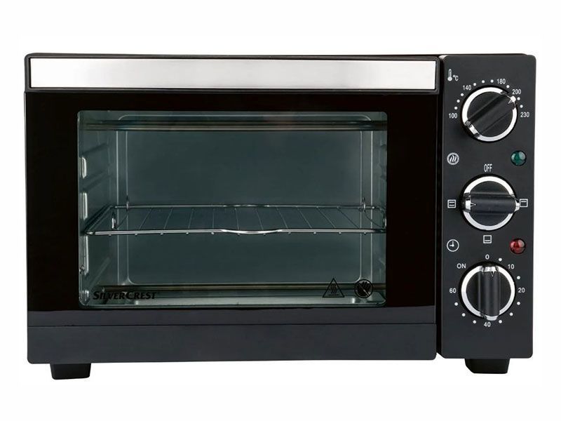 Електродуховка міні піч SilverCrest SGB 1200 F1 1200w сток 000037994 фото