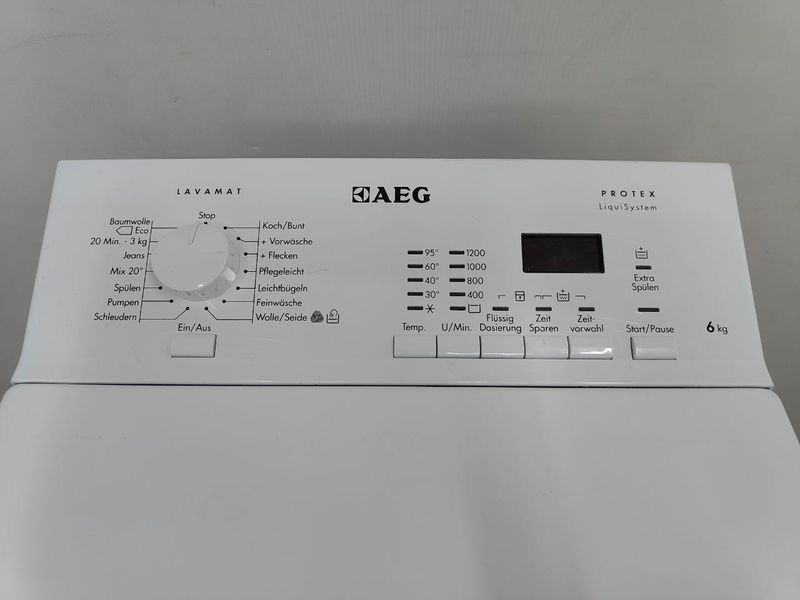 Пральна машина вертикальна AEG L62260TL 2200W 6кг sn 80200035 000053427 фото