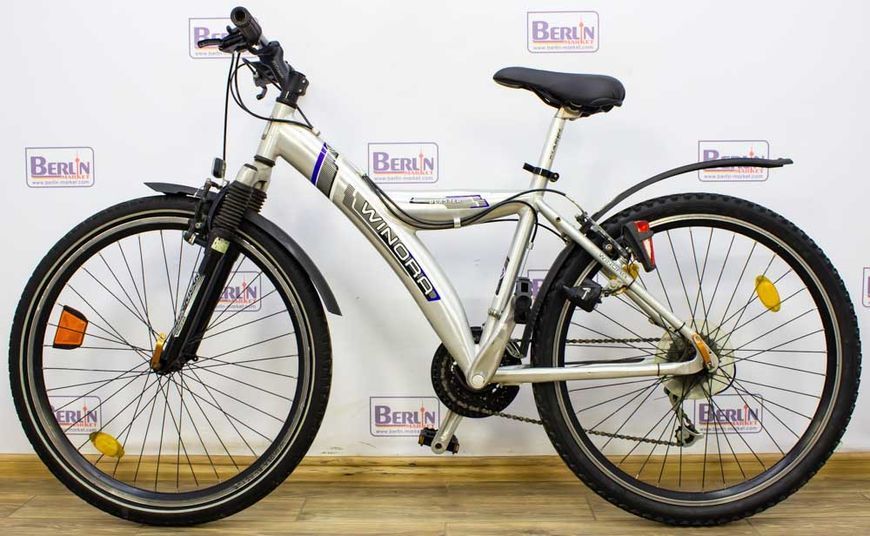 Велосипед 26 Winora Blaster гірський-Y сірий алюміній 000010594 фото