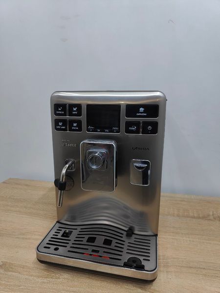 Кавомашина Saeco Exprelia HD8854 ( без стакану) 1400W sn TU301105013446 000052382 фото