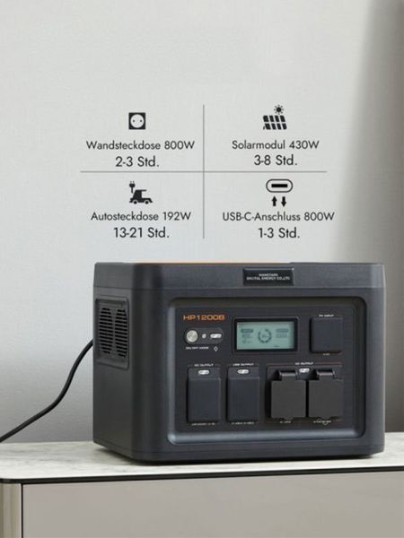 Зарядна станція Hanstars HP1200B 1200w 1075Wh 000045564 фото