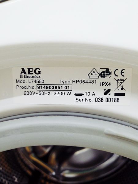 Стиральная машина AEG L74550 000035280 фото