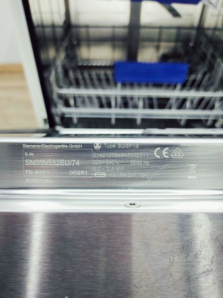 Посудомоечная машина Siemens SN55N532EU 74 000036230 фото