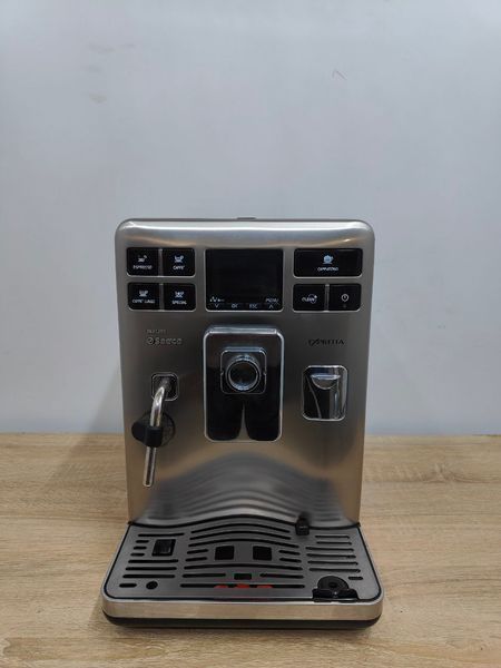 Кавомашина Saeco Exprelia HD8854 ( без стакану) 1400W sn TU301105013446 000052382 фото