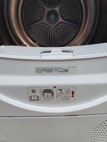 Сушильна машина Siemens WT47W570EX04 1000W 7кг sn 9711200380 000050435 фото