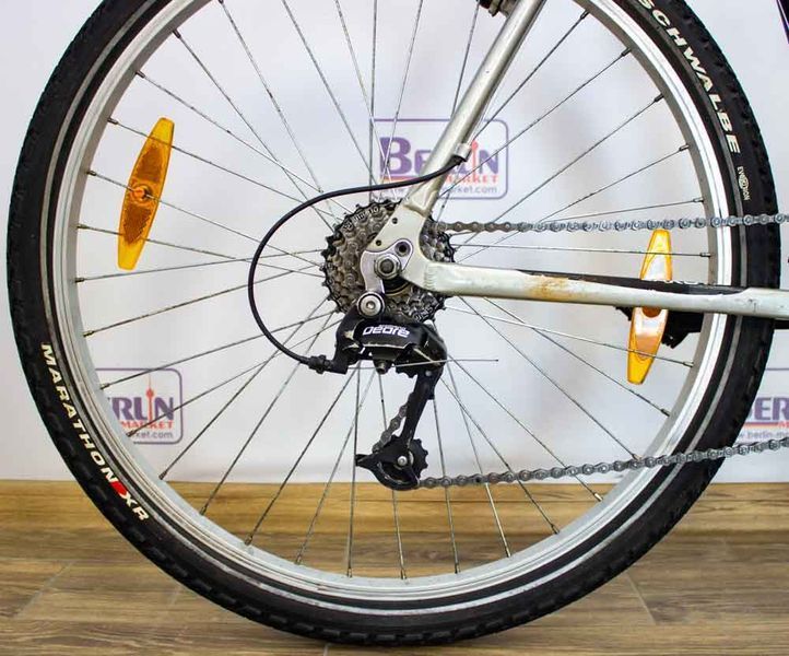 Велосипед 26 Lakota Alu Bike MT 5000 Гірський чорно-сірий алюміній 000012330 фото