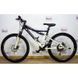 Велосипед 26 Decathlon rockrider Двухподвес черно-белый 000012394 фото 2