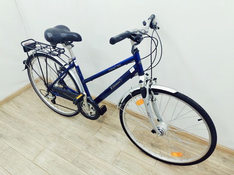 Велосипед 28 Kildemoes Trekking Bike дамка синій алюм 000043011 фото