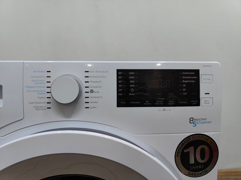 Прально сушильна машина Beko WDW 85140 2200W 8+5кг sn 1780002001 000053867 фото