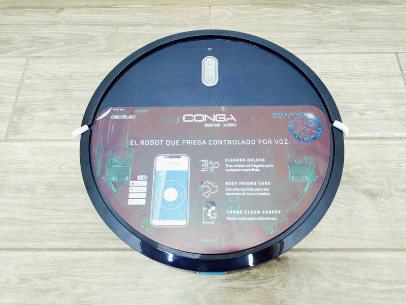 Пилоос робот Cecotec Conga 1090 Connected 05410 WiFi 2600 mAh sn 054101901002624809 000043796 фото