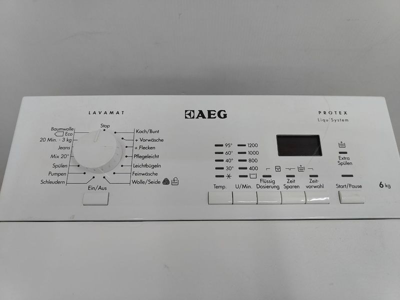 Стиральная машина вертикальная AEG L62260TL 2200W 6кг sn 64700168 000053047 фото