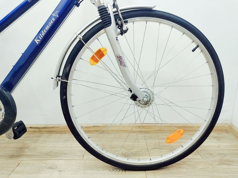 Велосипед 28 Kildemoes Trekking Bike дамка синій алюм 000043011 фото