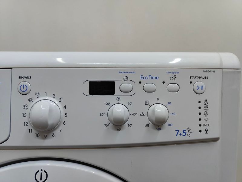 Прально сушильна машина Indesit IWDD 7145B DE 1850W 7 5кг sn 105036138 000053070 фото