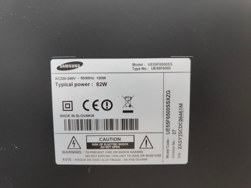 Телевизор 55 Samsung UE55F6500SS Full HD 3D LED sn C06461M 000053533 фото