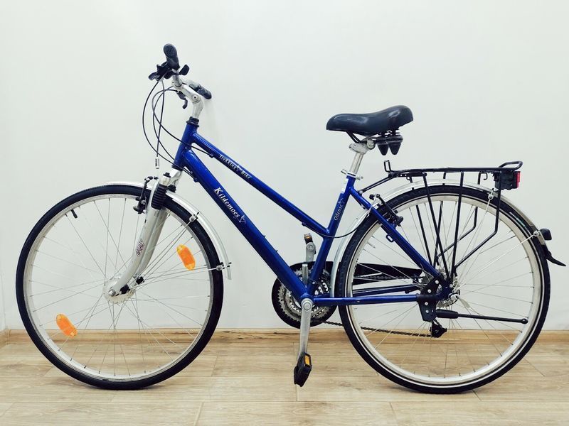 Велосипед 28 Kildemoes Trekking Bike дамка синій алюм 000043011 фото