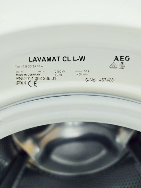 Пральна машина AEG Lavamat CL LW 000037114 фото