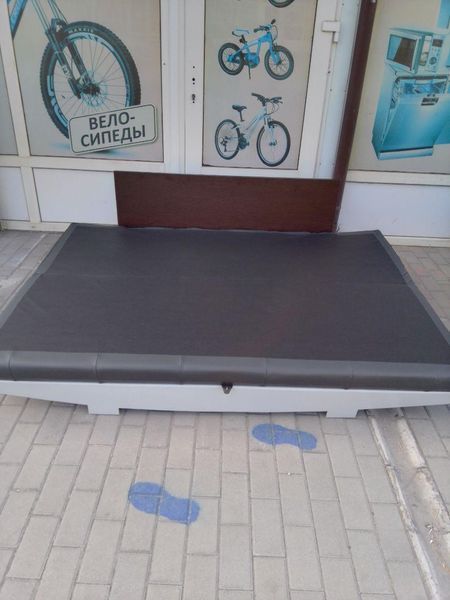 Диван шкіряний трійка чорний 20200810003 000018816 фото