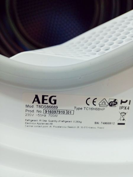 Сушильная машина AEG 8000 Series T8DS86689 000042913 фото