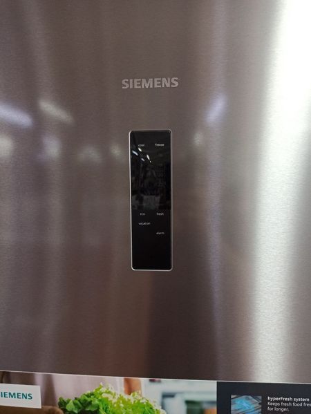 Холодильник двокамерний Siemens KG39NXIDF 03 120w 260+103л sn 0204 00039 450е 000036538 фото