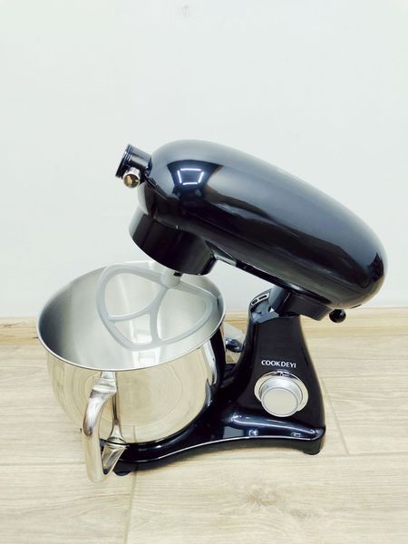 Миксер планетарный тестомес CookDeyi SM 1522NM 1800w 8л Black 000038758 фото