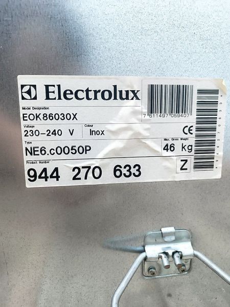 Духовой шкаф Electrolux EOK86030X 3600W sn 944270633 000048266 фото
