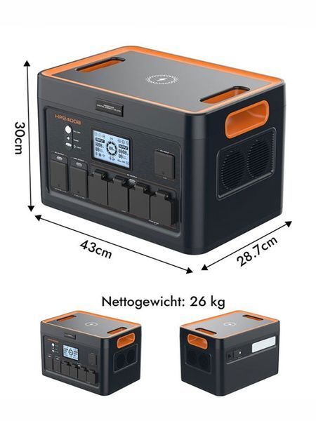 Зарядна станція Hanstars HP2400B 2400w 1843Wh 000045563 фото