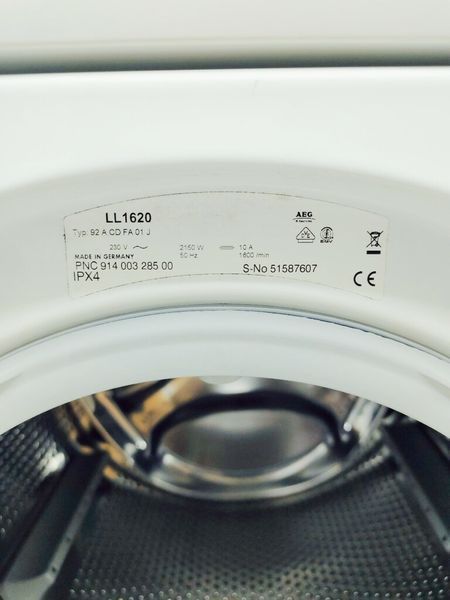 Стиральная машина AEG LL1620 000036174 фото