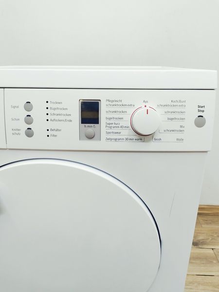 Сушильна машина Bosch EcoMaxx6 WTW84360 04 1000w 6 кг sn 9104 202378 000044685 фото