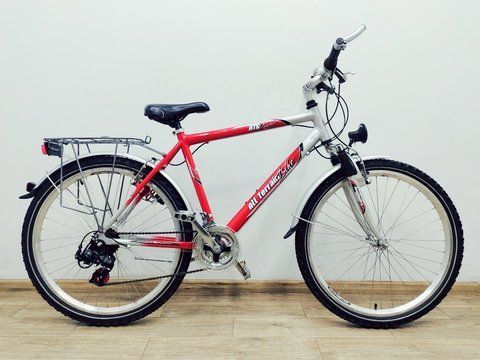 Велосипед 26 Terrain ATB гірський червоний алюм 000041492 фото