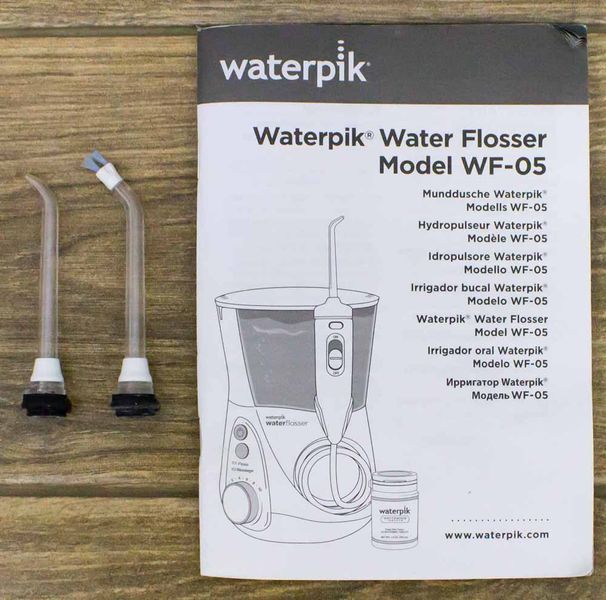 Іригатор Waterpik WF 05E 18w sn WF05EU180226AP сток (не комплект) LPNHE364014354 120е 000014109 фото