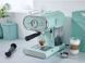 Кофеварка рожковая SilverCrest SEM 1100 D3 1100w 1л 15 Bar Green 000044006 фото 4