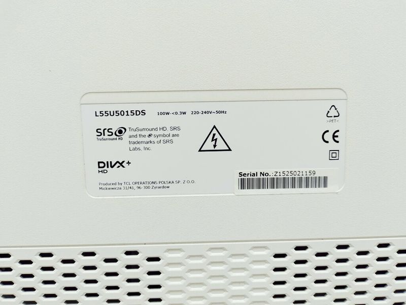 Телевизор 55 SRS L55U5015DS LED 4K Smart TV 000037350 фото
