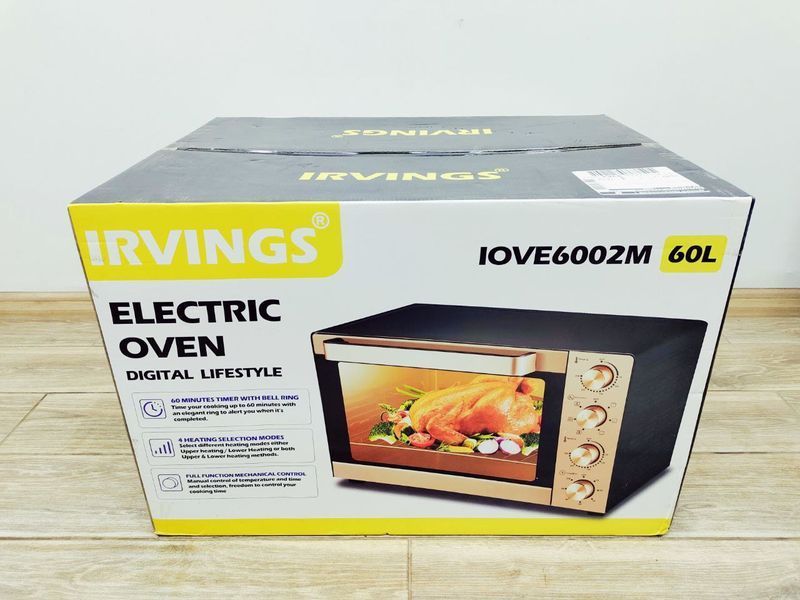 Электродуховка мини печь Irvings IOVE6002M 60л 1700w 000038542 фото