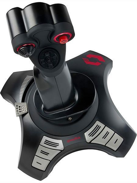 Геймпад для ПК проводной Speedlink Phantom Hawk Gaming Flight Stick SL 6638 BK 000033503 фото