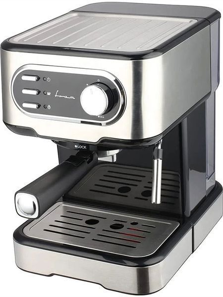 Кавоварка рожкова Fram Espressor FEM 850BKSS 850w 1500мл 15 Bar 000044523 фото