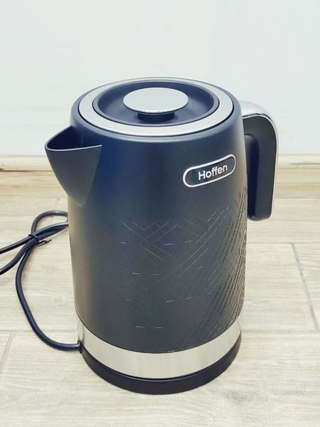 Электрочайник Hoffen K 3121 2200w 1700мл Black 000044027 фото